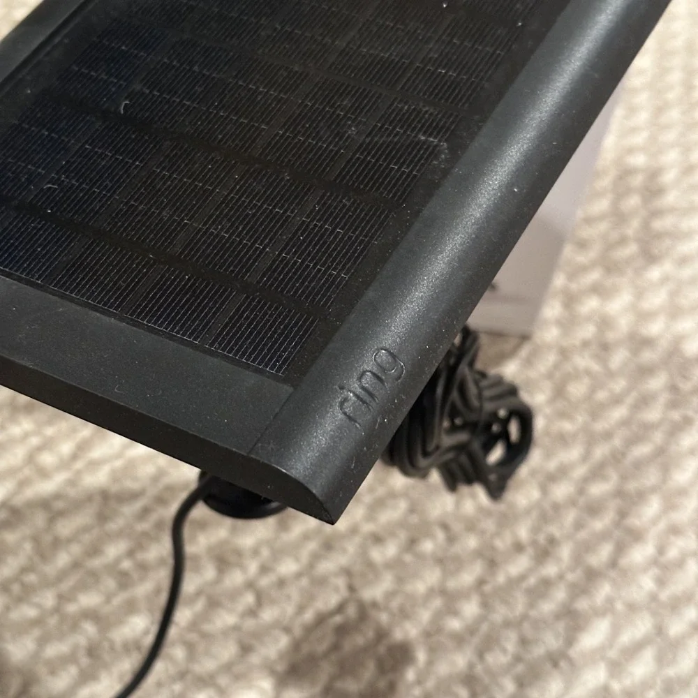 Ring Solar Panel V4 for Spotlight Cam and Stick Up Cam Battery White Tested Work